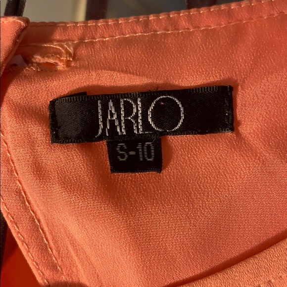 Jarlo Small Peach/ Pink high low dress - Picture 4 of 4